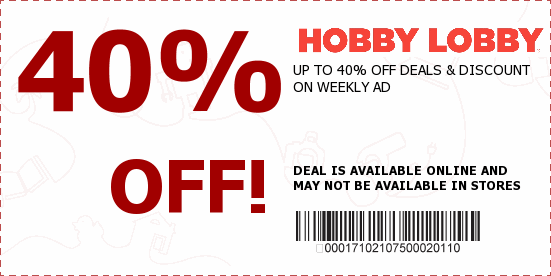 Hobby Lobby Coupons
