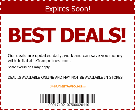 InflatableTrampolines.com Promo Code