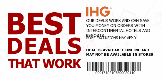 InterContinental Hotels and Resorts Coupons