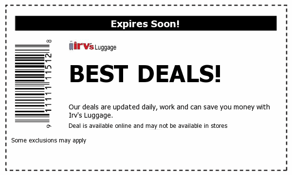Irvs Luggage Deals