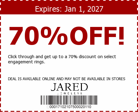 Jared Promo Code