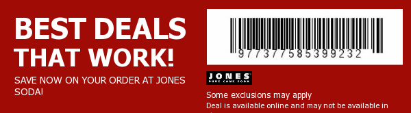 Jones Soda Coupon