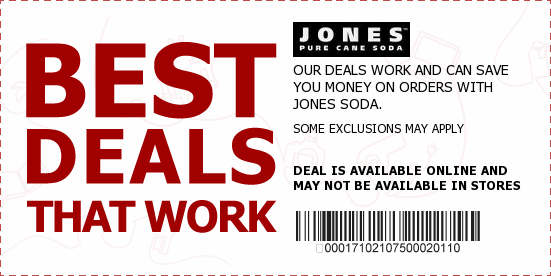Jones Soda Coupons