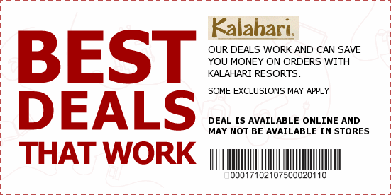 Kalahari Resorts Coupons