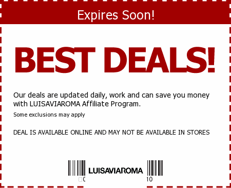 LUISAVIAROMA Promo Code