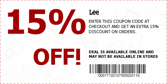 Lee Jeans Coupons