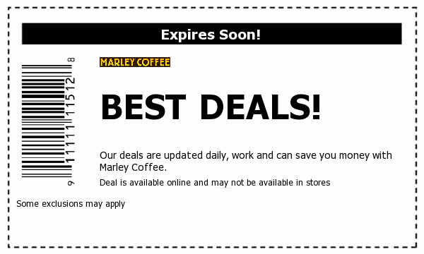 Marley Coffee Deals