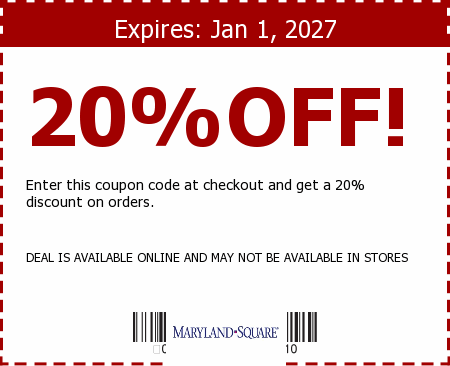 Maryland Square Promo Code