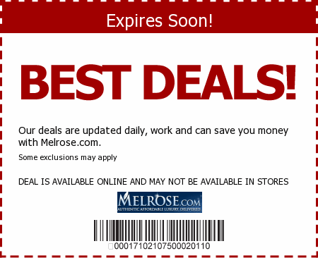 Melrose.com Promo Code