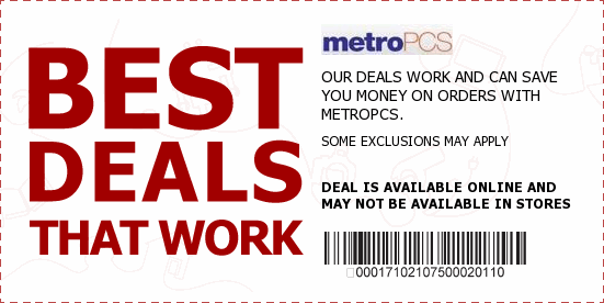 MetroPCS Coupons