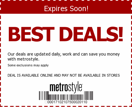 metrostyle Promo Code