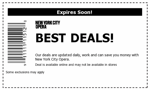 New York City Opera Deals