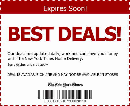 New York Times Promo Code