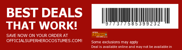 Official Superhero Costumes Coupon