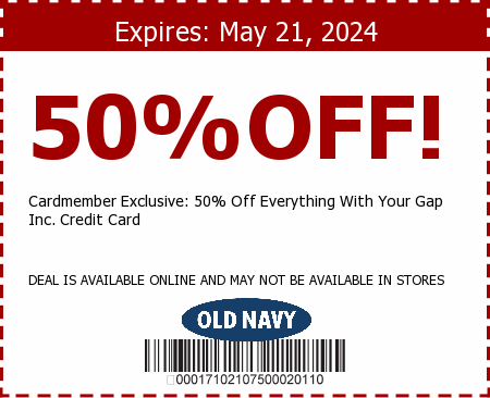 Old Navy Coupons: Save 18 w 2015 Promo Codes  Coupon Codes