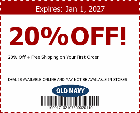 Old Navy Promo Code