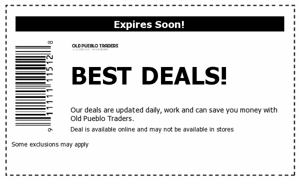 Old pueblo traders coupons discounts