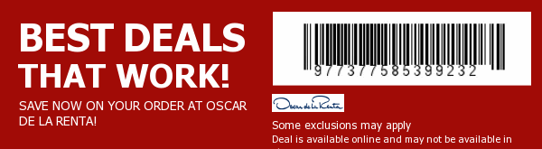 Oscar de la Renta Coupon