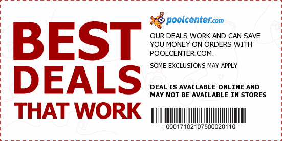 POOLCENTER.com Coupons