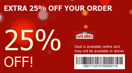 Papa Johns Coupon Code