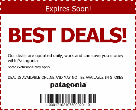 Patagonia Promo Code