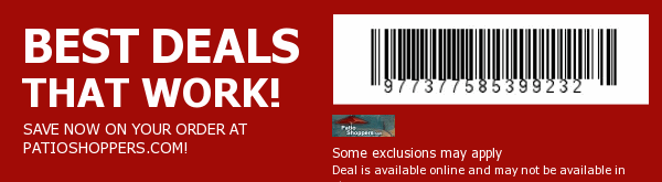 Patio Shoppers Coupon
