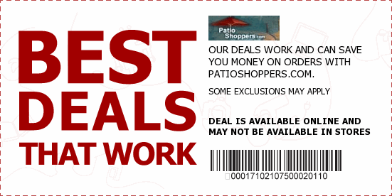 Patio Shoppers Coupons