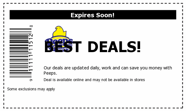 Peeps Deals
