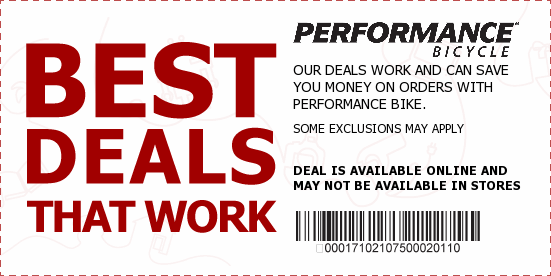 Performance Bike Coupons