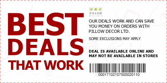 Pillow Decor Coupons