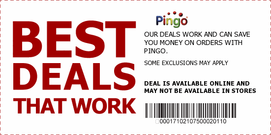 Pingo Coupons