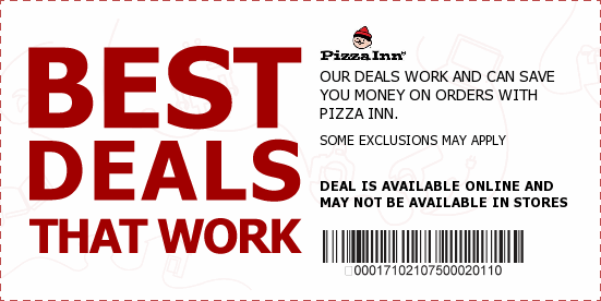 Pizza Inn Coupons