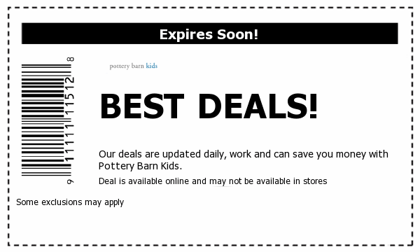 Pottery Barn Kids Deals