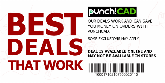 PunchCAD Coupons