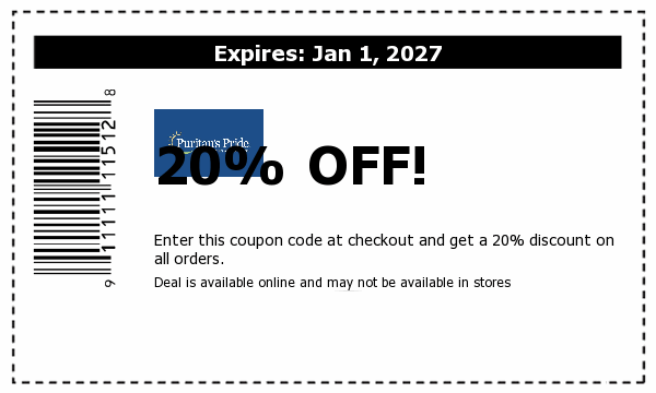 Puritans Pride Deals