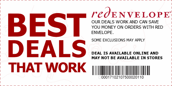 Red Envelope Coupons