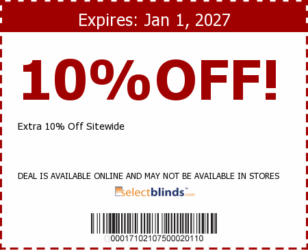 Select Blinds Promo Code