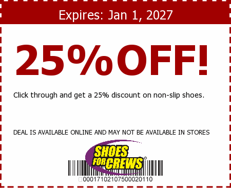 Shoes for Crews Promo Code