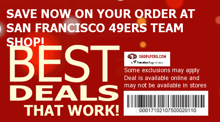 Shop 49ers Coupon Code