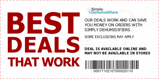 Simply Dehumidifiers Coupons