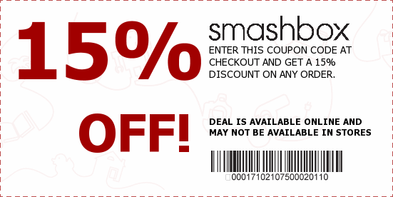 Smashbox Coupons