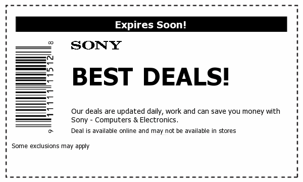 Sony Deals