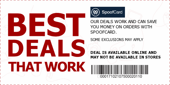 SpoofCard Coupons
