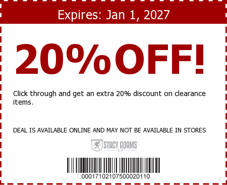 Stacy Adams Promo Code
