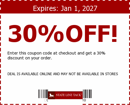 State Line Tack Promo Code