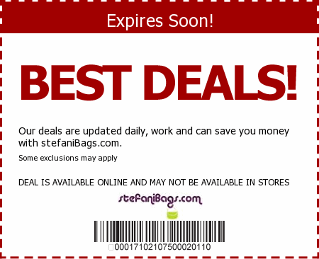 StefaniBags Promo Code