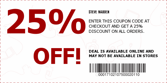 Steve Madden Coupons