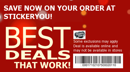StickerYou Coupon Code