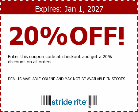 Stride Rite Promo Code