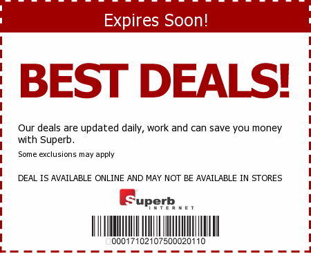 Superb Internet Promo Code